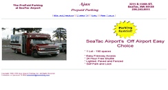 Desktop Screenshot of ajaxparking.com